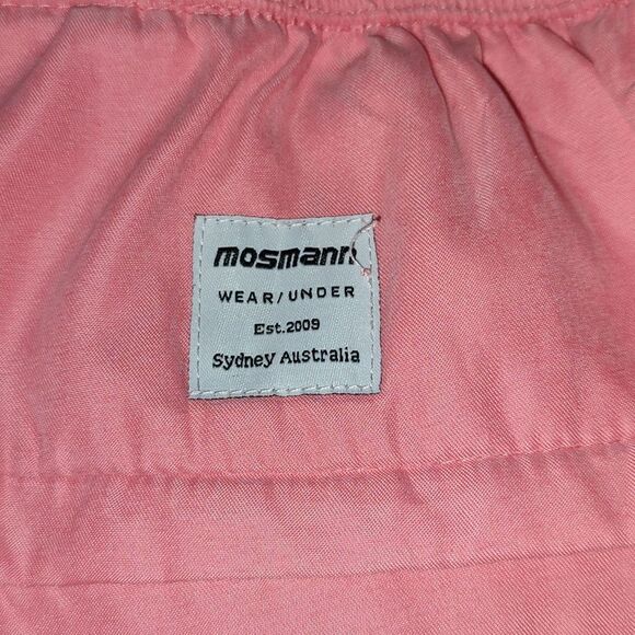 Mosmann Australia super soft light salmon color swim trunks  Sz L - Picture 3 of 4